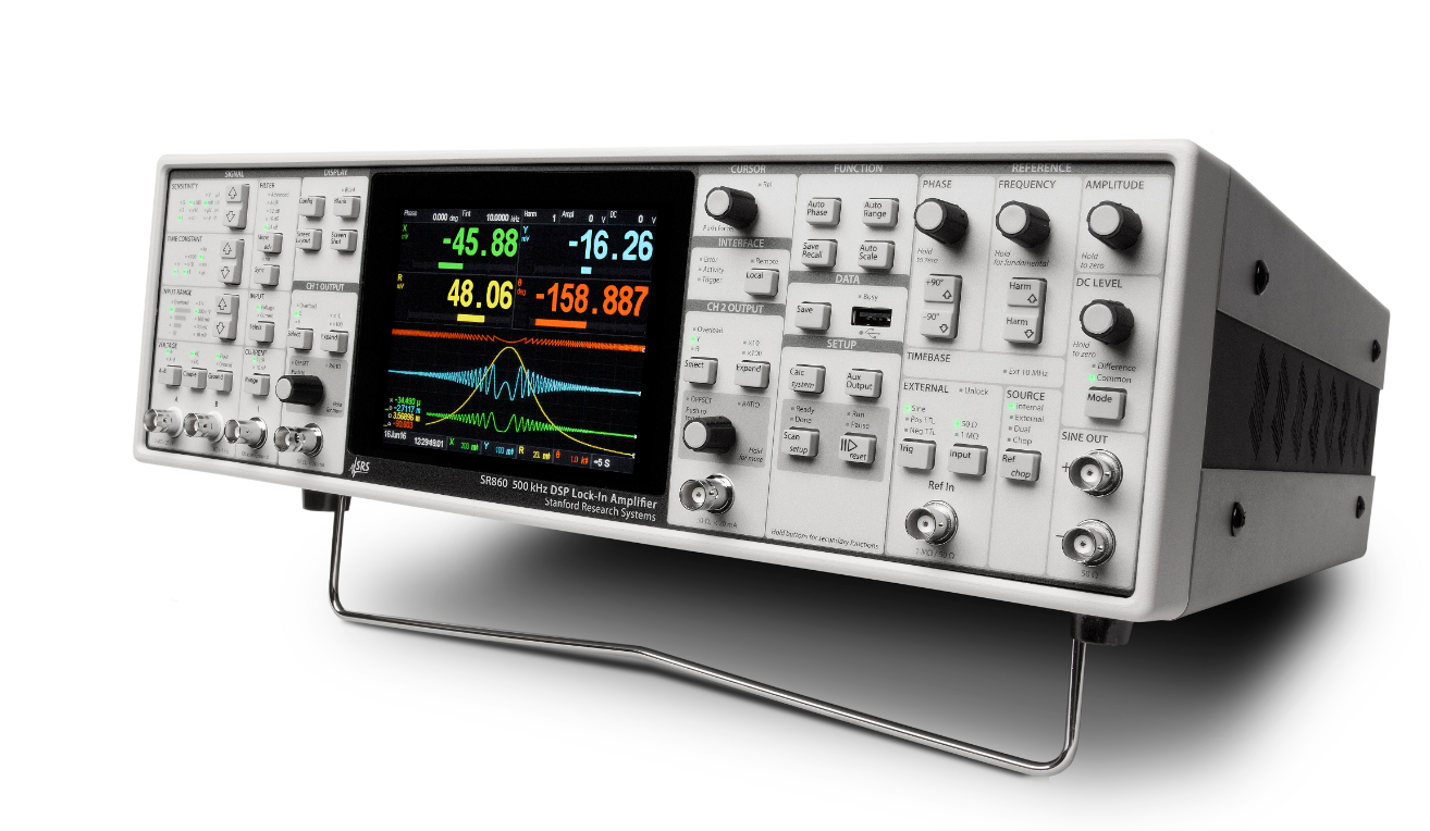 SRS,Stanford Research Systems,SR860,鎖相放大器,500 kHz DSP 鎖相放大器