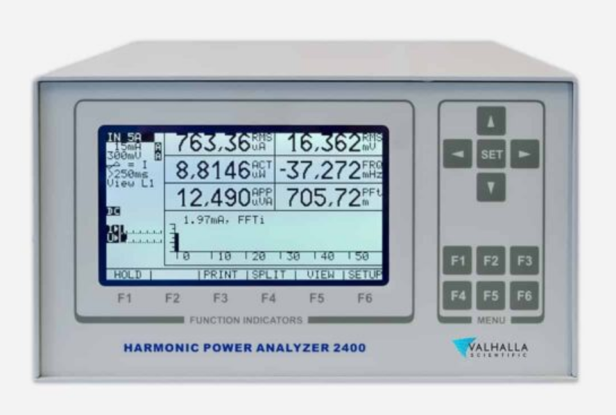 代理進口Valhalla Scientific 2400系列寬帶頻譜功率分析儀,單相功率分析儀,三相功率分析儀