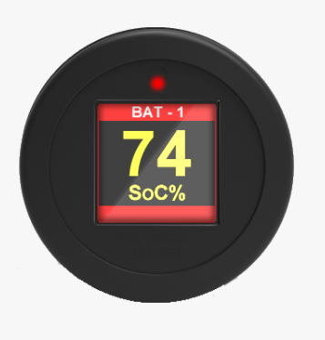 美國(guó)VEETHREE,CAN 總線顯示器,R 系列 – 圓形顯示器,R2s – 2“ 圓形 – 方形 LCD