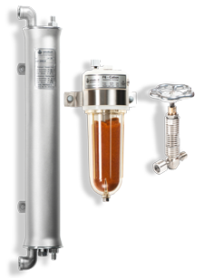 W?sthoff 取樣冷卻器 閥門 過濾器