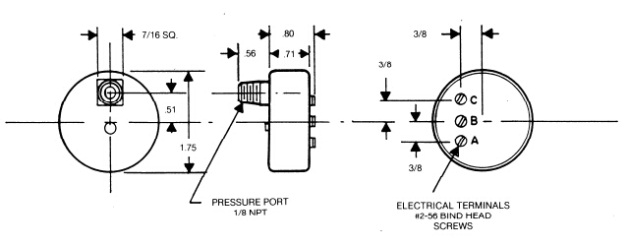 Sensor Systems, L.L.C.公司9000 Pressure Sensors & Transducers 壓力傳感器