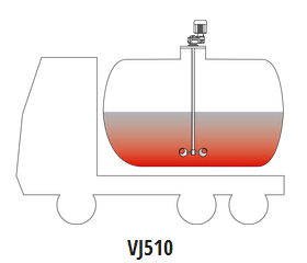 TANK AGITATOR: VISCO JET? VJ510攪拌器