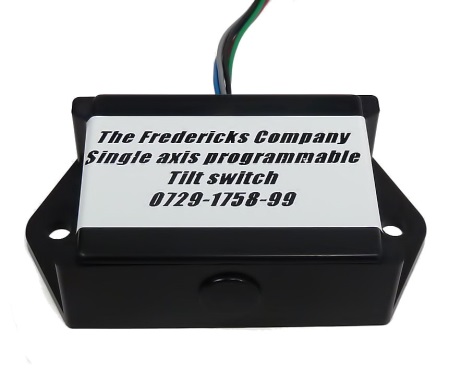 Fredericks 0729-1758-99 single-axis tilt switch