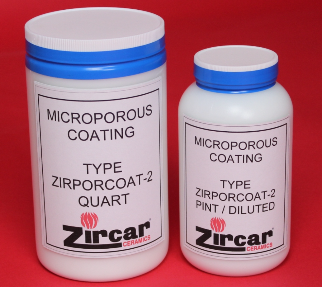 美國ZIRCAR Ceramics D8400 涂層 Type ZIRPORCOAT-2 微孔涂層